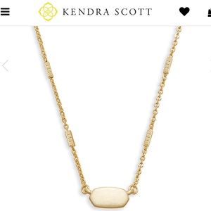 NWT Kendra Scott Fern Necklace